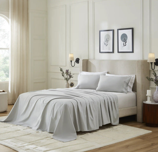 Nargis: Hotel-Crisp Bedsheet Grey