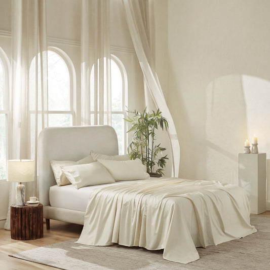 Raatrani: Soft & Cozy Bedsheet Ivory