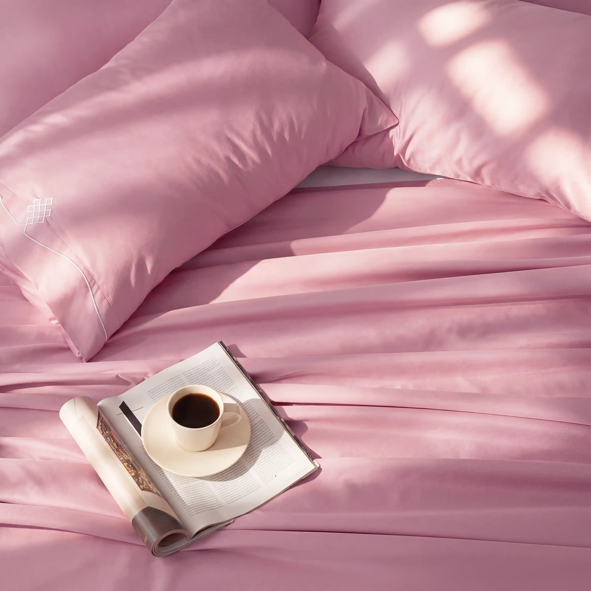 Raatrani: Soft & Cozy Bedsheet Rose Pink