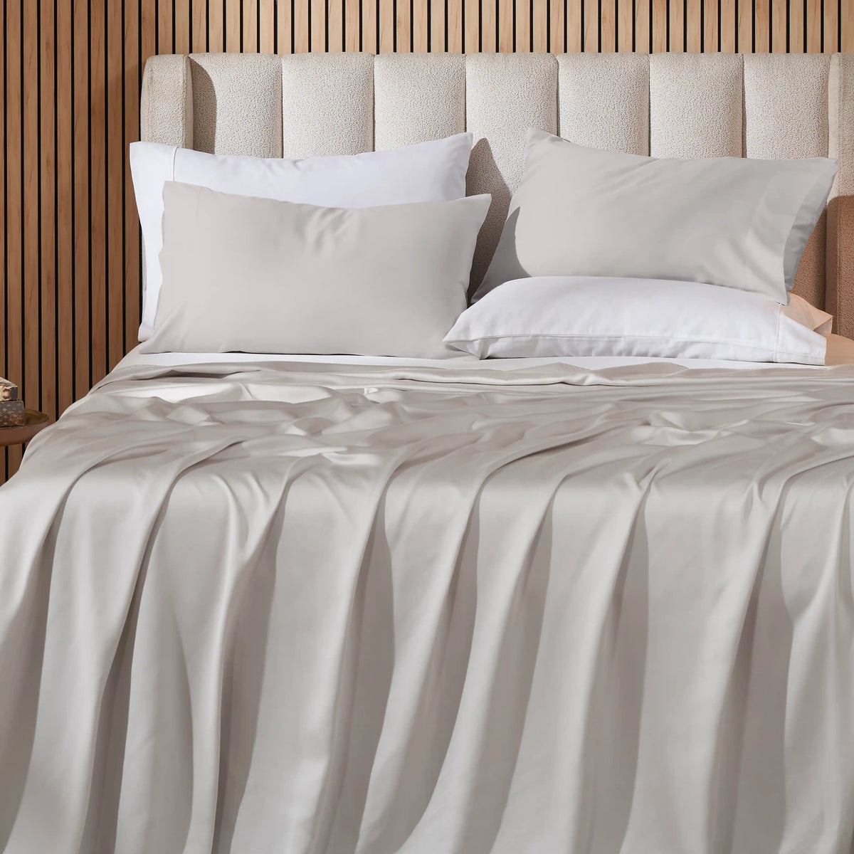 Rajnigandha: Cooling & Breathable Bedsheet Grey