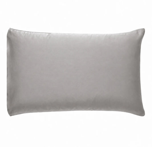 Nargis Solid Grey Pillowcase