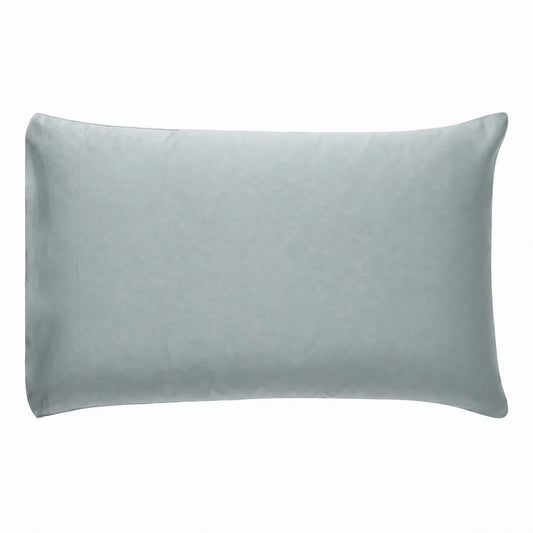 Nargis Solid Stone Blue Pillowcase