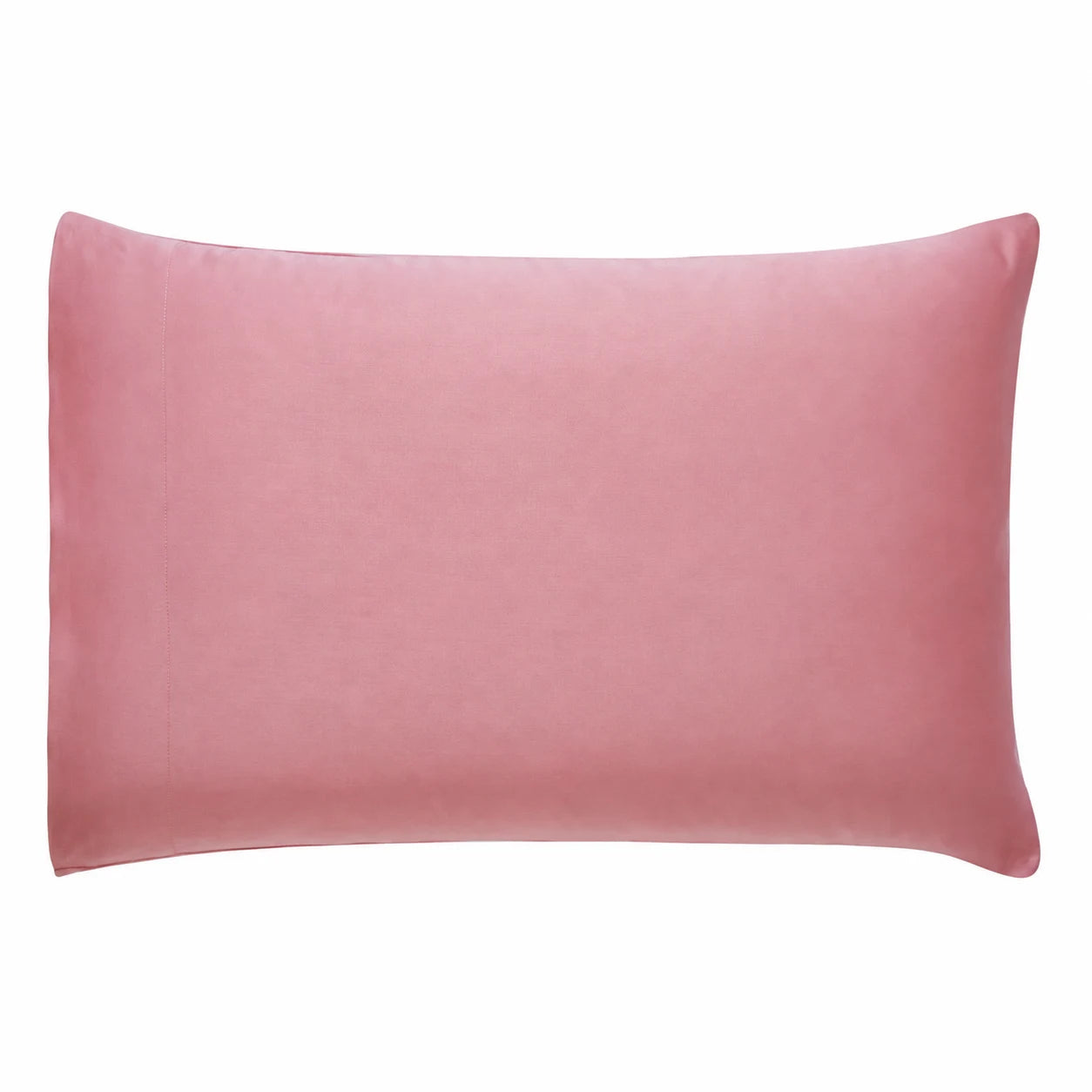 Raatrani Solid Rose Pink Pillowcase