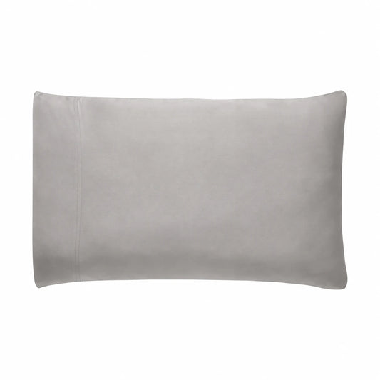 Rajnigandha Solid Grey Pillowcase